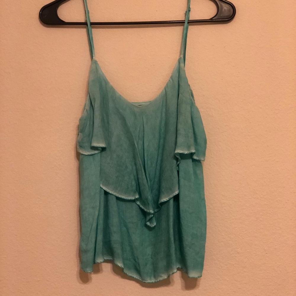 Blue tank top